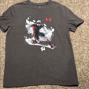 Under Armour Boys Short Sleeve Shirt